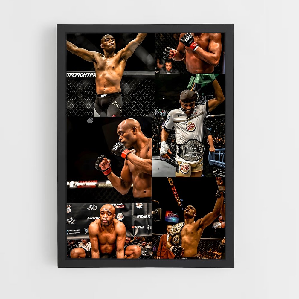 Poster Cage Fighter – affiche Taekwondo (vue 2)